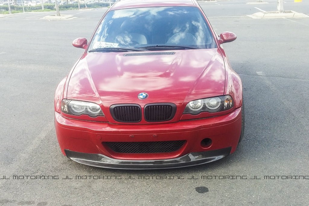 BMW E46 M3 CSL Carbon Fiber Front Lip - JL Motoring
