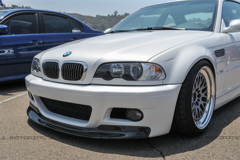 BMW E46 M3 CSL Carbon Fiber Front Lip - JL Motoring