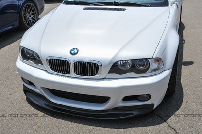 BMW E46 M3 CSL Carbon Fiber Front Lip - JL Motoring