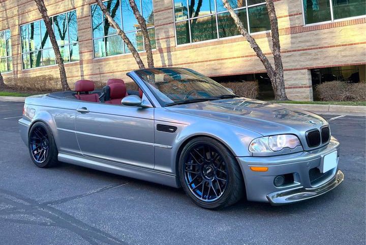 BMW E46 M3 CSL Carbon Fiber Front Lip - JL Motoring