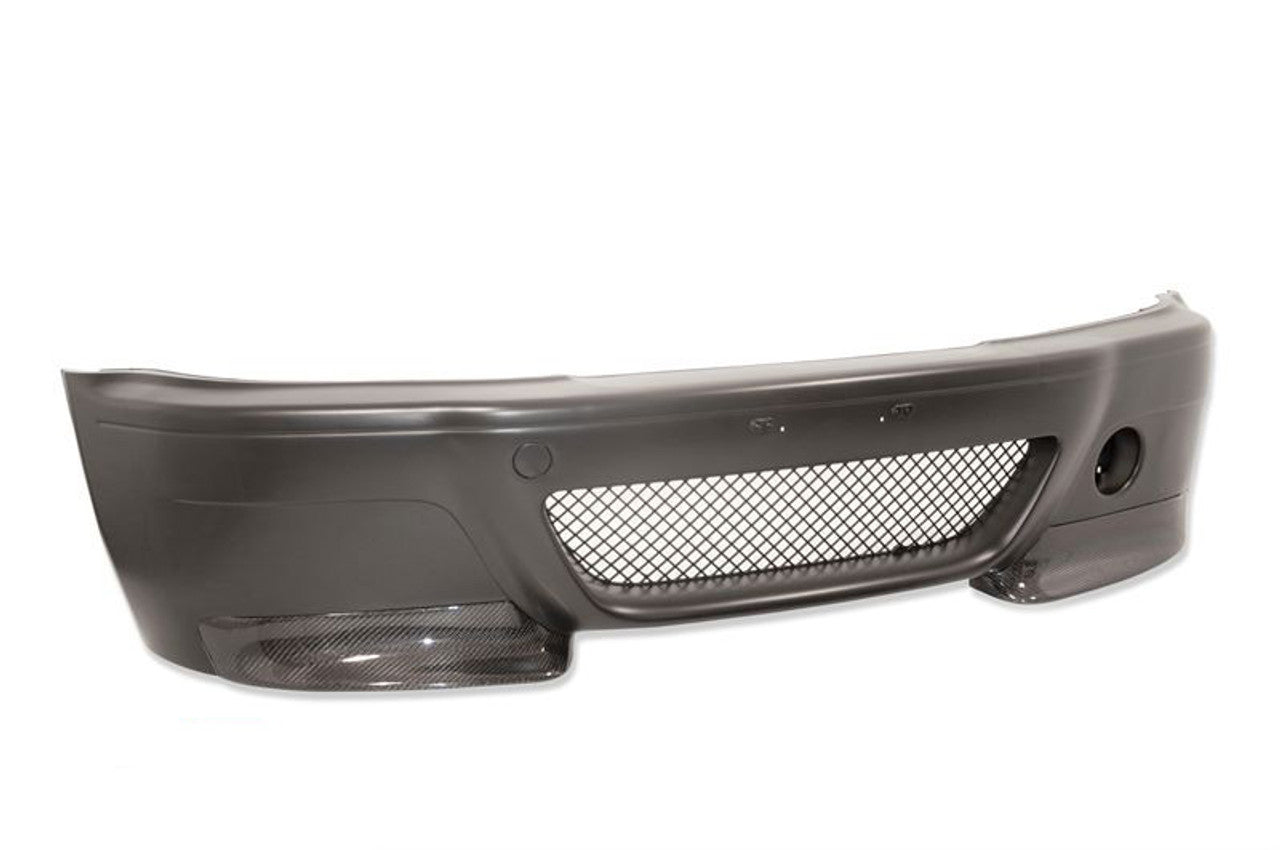 BMW E46 M3 CSL Style Front Bumper - JL Motoring