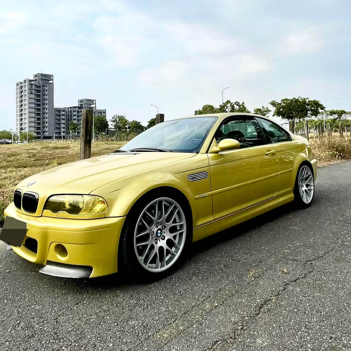 BMW E46 M3 CSL Style Front Bumper - JL Motoring
