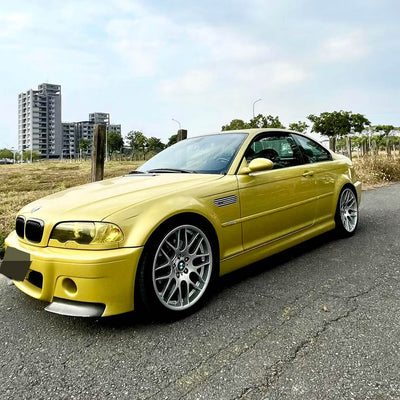 BMW E46 M3 CSL Style Front Bumper - JL Motoring
