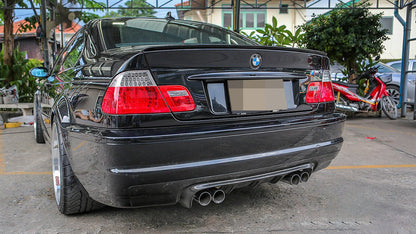 BMW E46 M3 GTS Carbon Fiber Rear Diffuser - JL Motoring