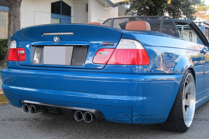 BMW E46 M3 GTS Carbon Fiber Rear Diffuser - JL Motoring