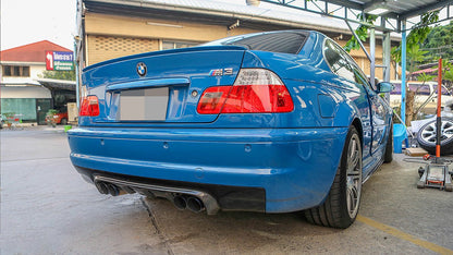 BMW E46 M3 GTS Carbon Fiber Rear Diffuser - JL Motoring