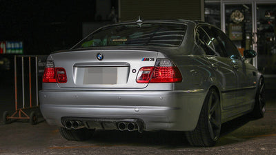 BMW E46 M3 GTS Carbon Fiber Rear Diffuser - JL Motoring