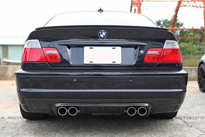 BMW E46 M3 GTS Carbon Fiber Rear Diffuser - JL Motoring