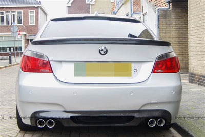 BMW E60 5 Series ACS Style Carbon Fiber Trunk Spoiler - JL Motoring