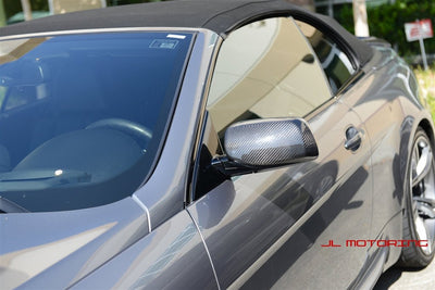 BMW E60 E63 E64 Carbon Fiber Mirror Covers - JL Motoring