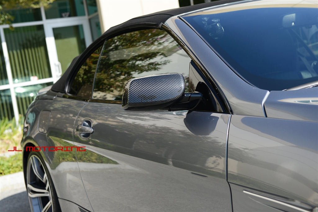 BMW E60 E63 E64 Carbon Fiber Mirror Covers - JL Motoring