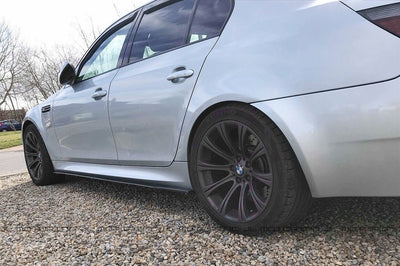 BMW E60 M Sport M5 Carbon Fiber Side Skirts - JL Motoring