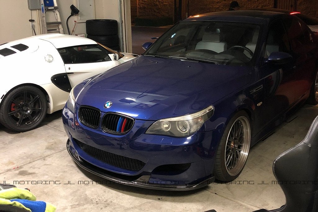 BMW E60 M5 Carbon Fiber Front Spoiler - JL Motoring