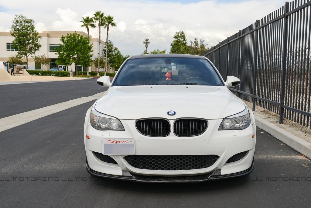 BMW E60 M5 Carbon Fiber Front Spoiler - JL Motoring