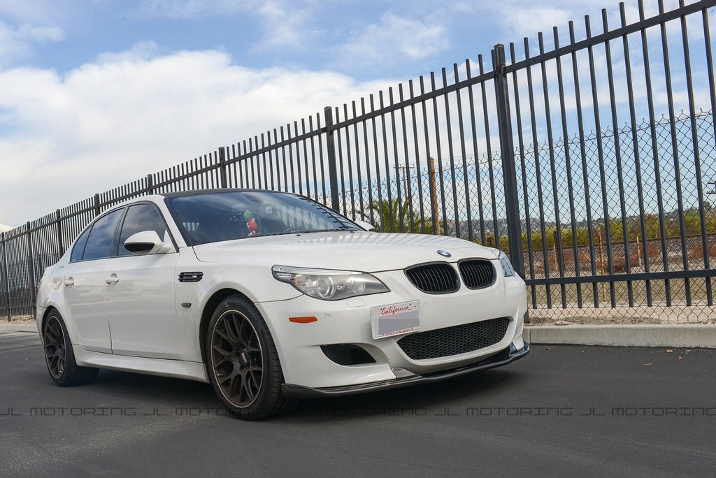BMW E60 M5 Carbon Fiber Front Spoiler - JL Motoring