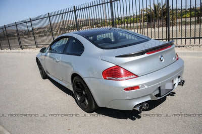 BMW E63 6 Series M6 Facelift Carbon Fiber Trunk Spoiler - JL Motoring