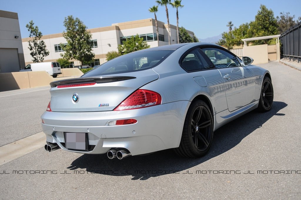BMW E63 6 Series M6 Facelift Carbon Fiber Trunk Spoiler - JL Motoring