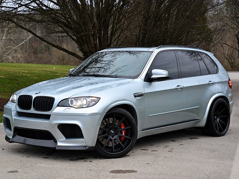 BMW E70 X5M X5 E71 X6M X6 Carbon Fiber Front Grilles - JL Motoring