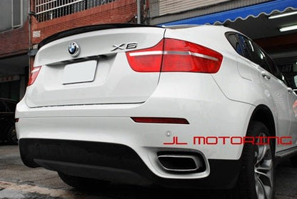 BMW E71 X6 Performance Style Carbon Fiber Trunk Spoiler - JL Motoring