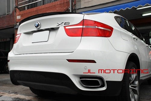 BMW E71 X6 Performance Style Carbon Fiber Trunk Spoiler - JL Motoring