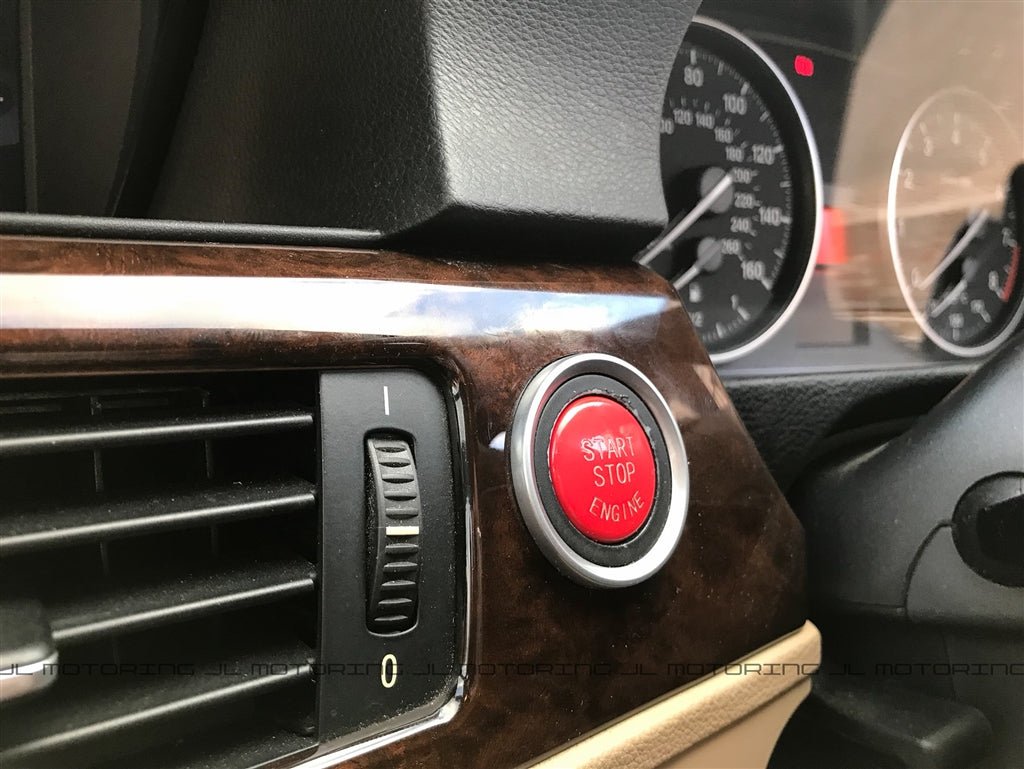 BMW E82 1M 1 Series Red Engine Start Button - JL Motoring