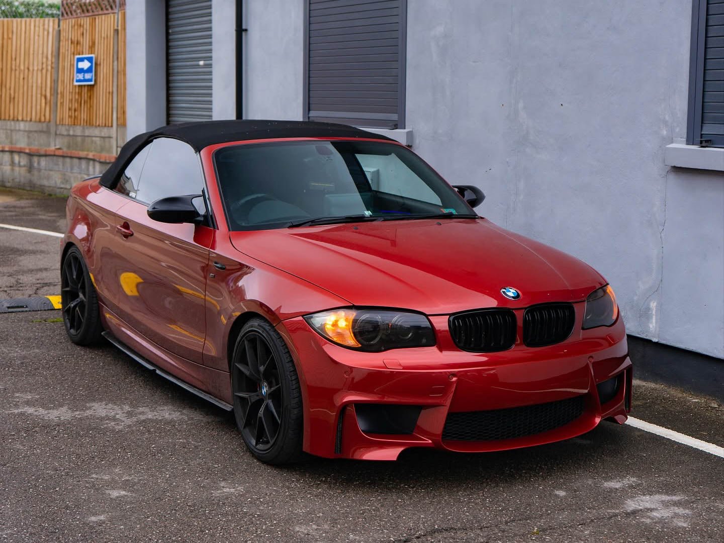 BMW E82 E88 1 Series 1M Style Front Bumper - JL Motoring