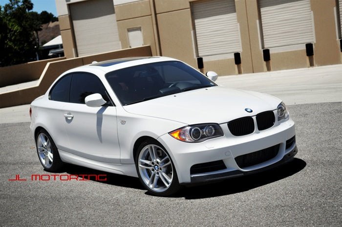 BMW E82 E88 M Sport Carbon Fiber Front Lip - JL Motoring