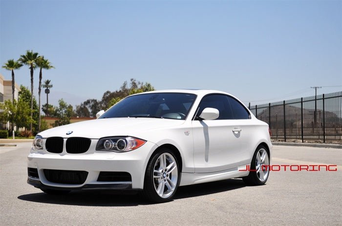 BMW E82 E88 M Sport Carbon Fiber Front Lip - JL Motoring