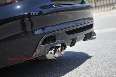 BMW E82 E88 M Sport Performance Carbon Fiber Rear Diffuser - JL Motoring