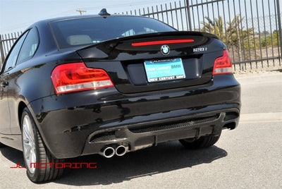 BMW E82 E88 M Sport Performance Carbon Fiber Rear Diffuser - JL Motoring