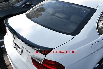 BMW E90 3 Series Carbon Fiber Trunk Spoiler - JL Motoring