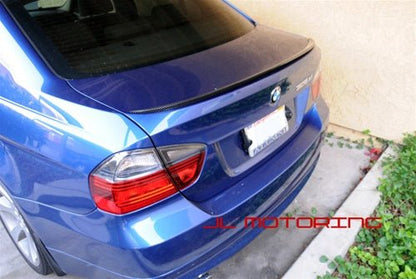 BMW E90 3 Series M3 Style Carbon Fiber Trunk Spoiler - JL Motoring