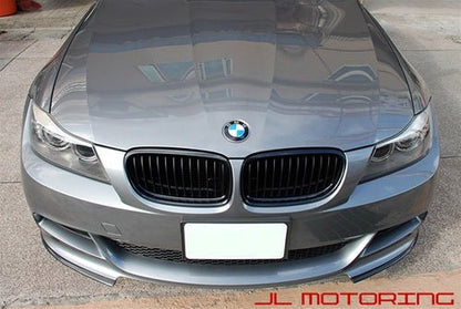 BMW E90 3 Series Performance Bumper Carbon Fiber Front Splitters - JL Motoring