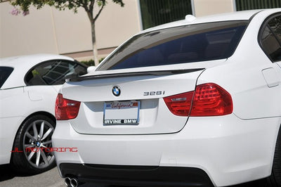 BMW E90 3 Series Performance Style Carbon Fiber Trunk Spoiler - JL Motoring