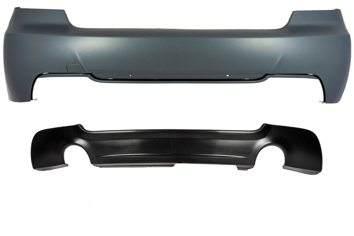 BMW E90 3 Series Sedan M Sport Rear Bumper - JL Motoring