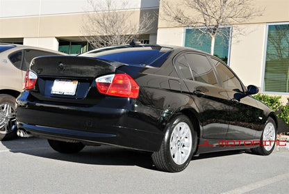 BMW E90 CSL Style Add On Carbon Fiber Trunk Spoiler - JL Motoring