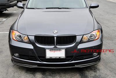 BMW E90 E91 3 Series Carbon Fiber Front Spoiler - JL Motoring