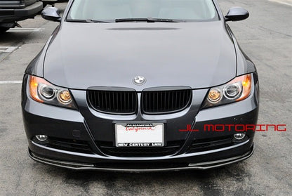 BMW E90 E91 3 Series Carbon Fiber Front Spoiler - JL Motoring