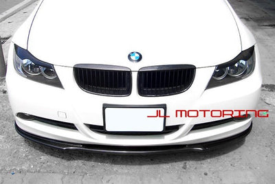 BMW E90 E91 3 Series Carbon Fiber Front Spoiler - JL Motoring