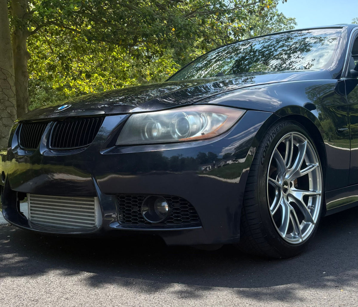 BMW E90 E91 3 Series M3 Style Front Bumper - JL Motoring
