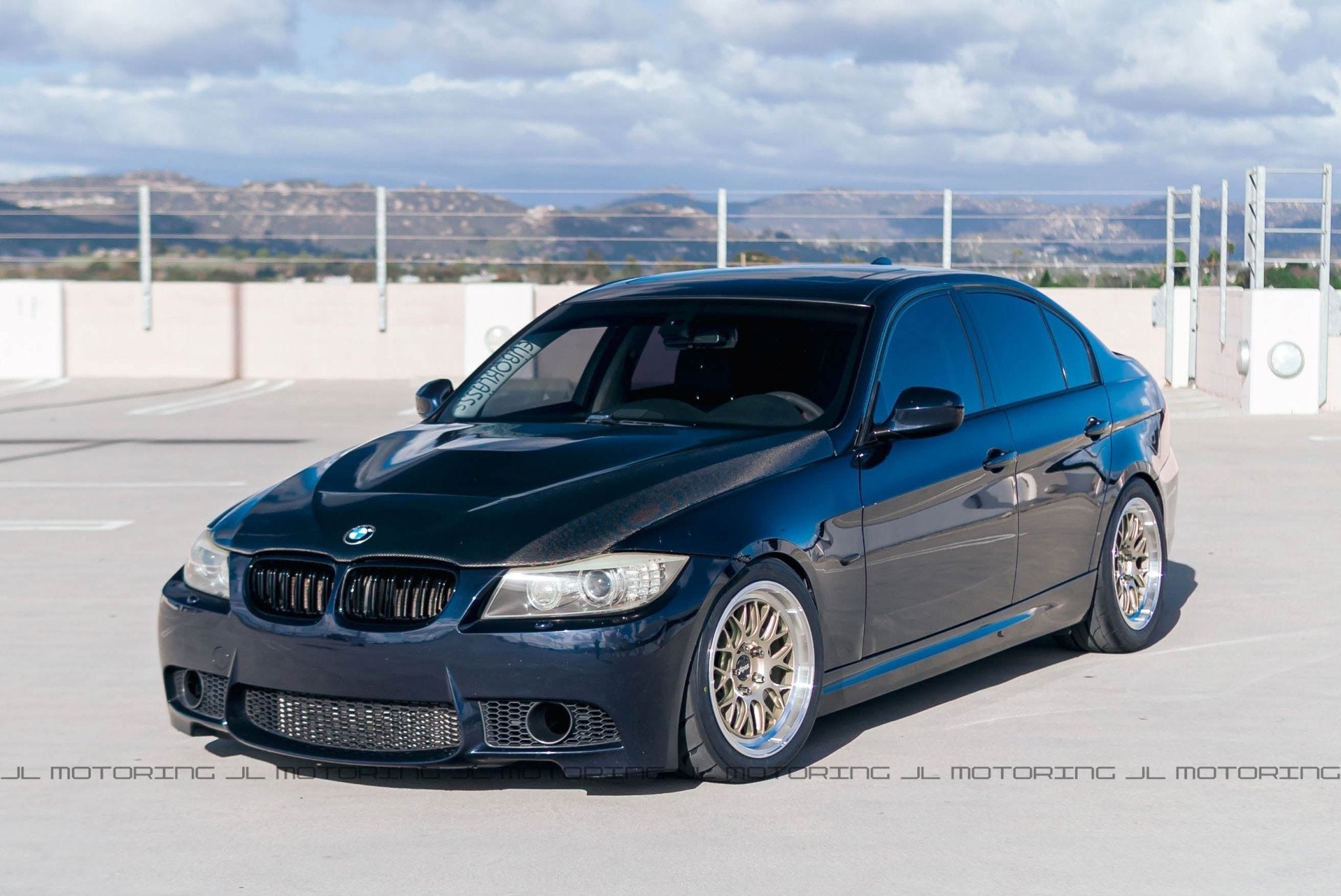 BMW E90 E91 3 Series M3 Style Front Bumper - JL Motoring