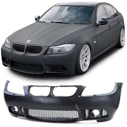 BMW E90 E91 3 Series M3 Style Front Bumper - JL Motoring