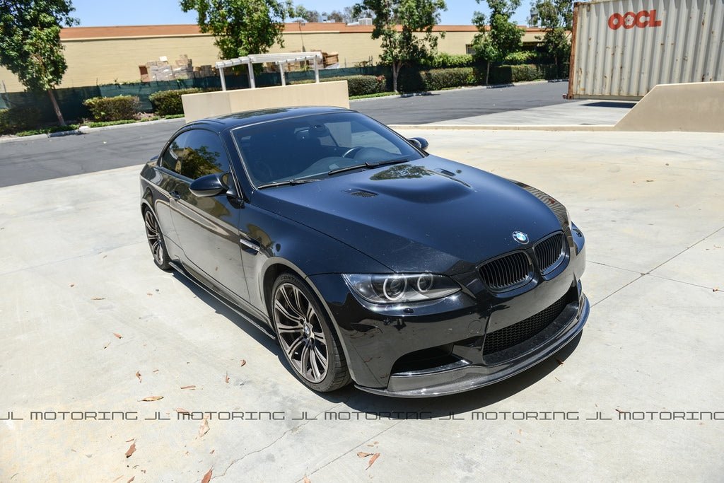 BMW E90 E92 E93 M3 A Style Carbon Fiber Front Lip. - JL Motoring