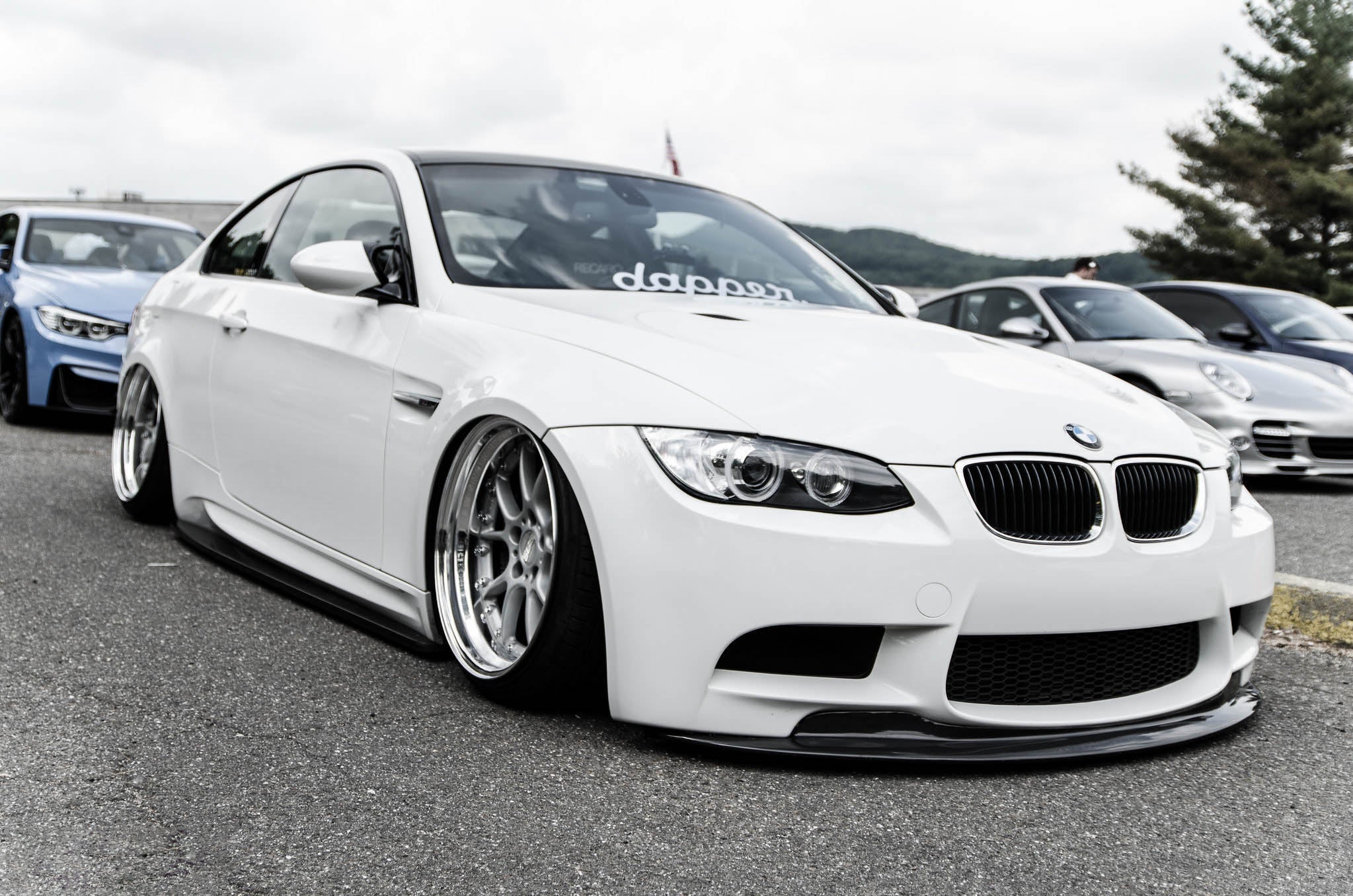 BMW E90 E92 E93 M3 Carbon Fiber Front Lip - JL Motoring