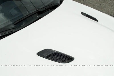 BMW E90 E92 E93 M3 Carbon Fiber Hood Vents - JL Motoring