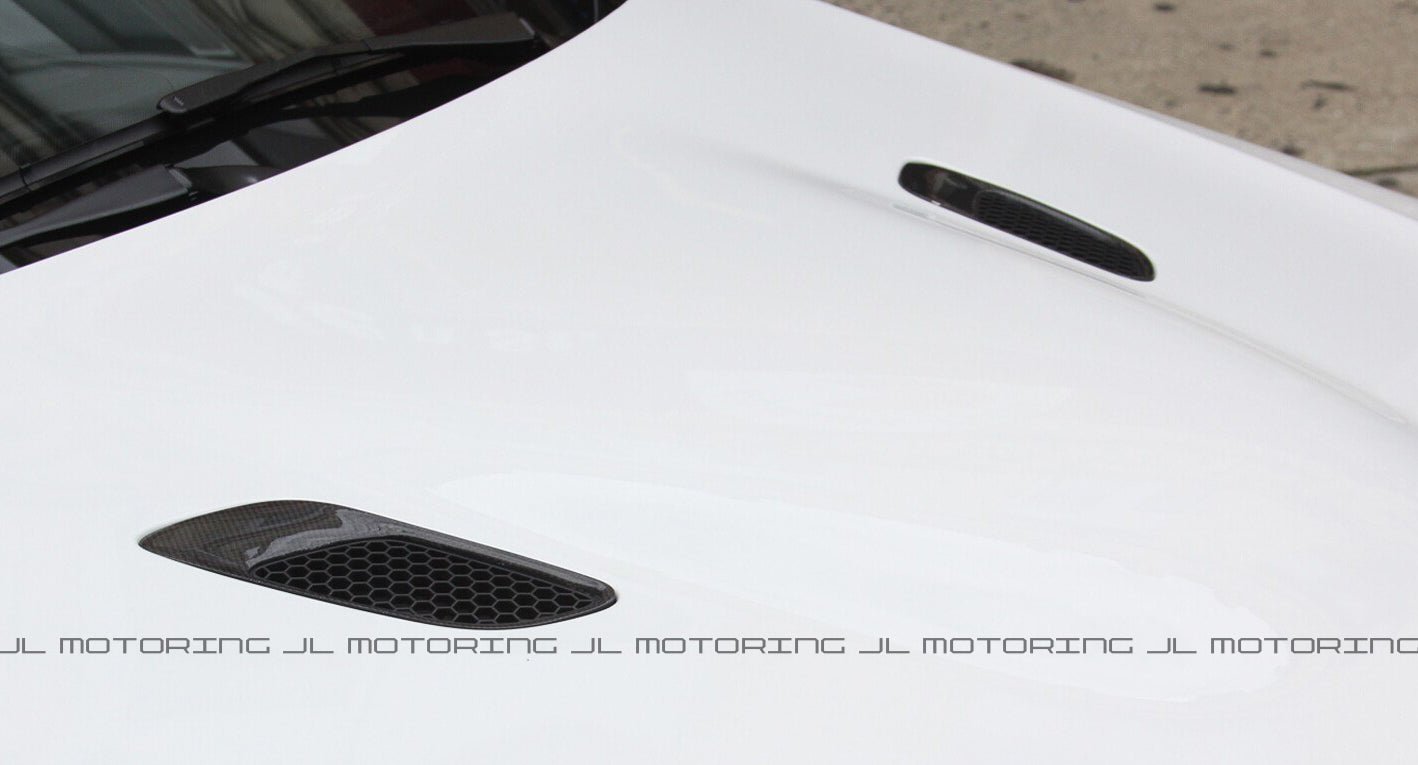 BMW E90 E92 E93 M3 Carbon Fiber Hood Vents - JL Motoring