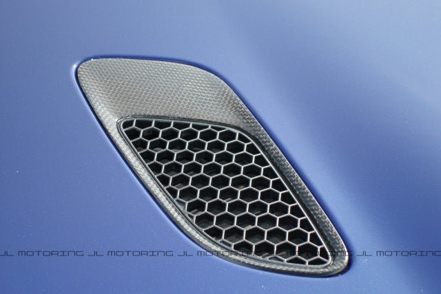 BMW E90 E92 E93 M3 Carbon Fiber Hood Vents - JL Motoring
