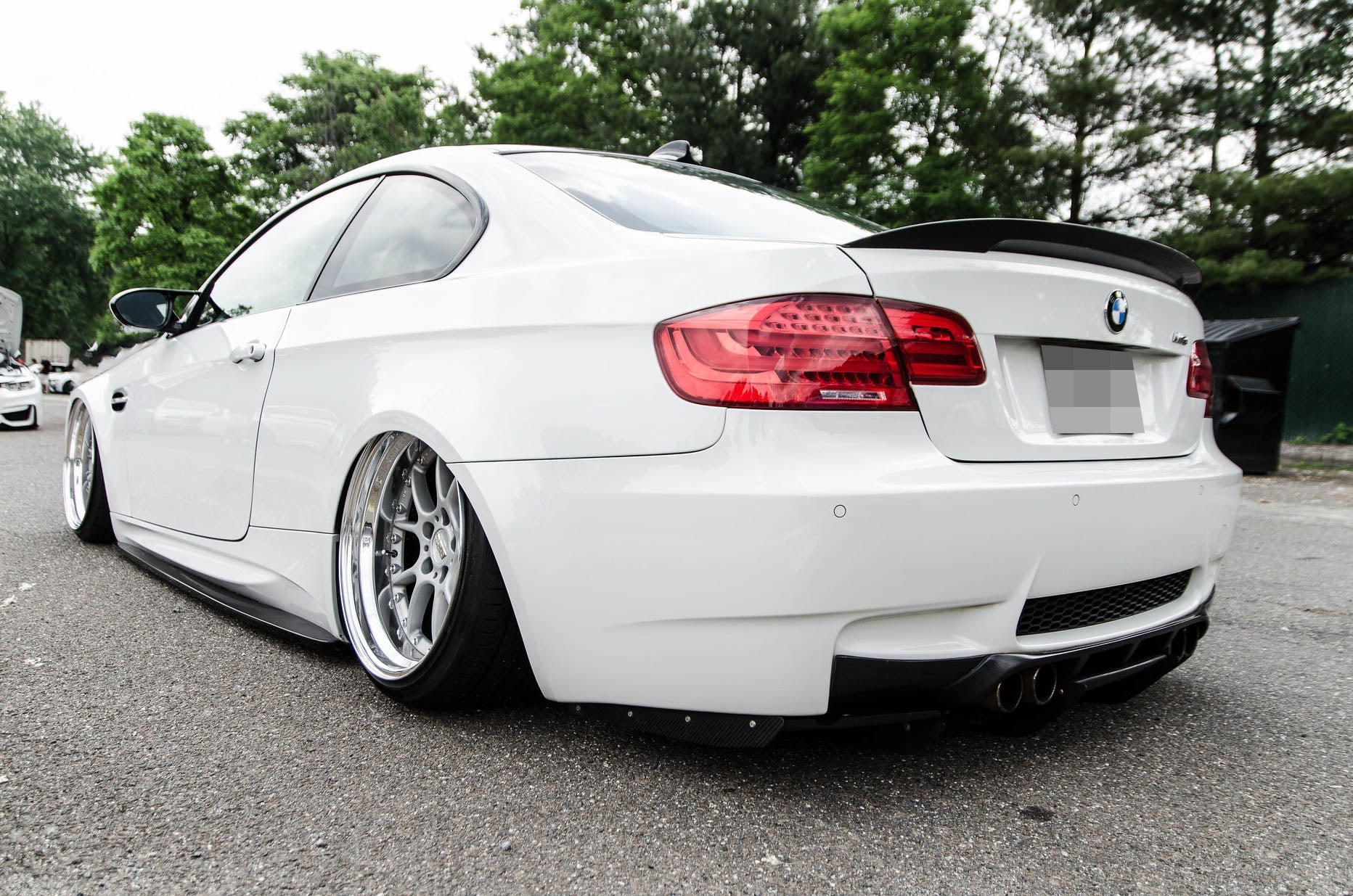 BMW E90 E92 E93 M3 Carbon Fiber Rear Diffuser Undertray - JL Motoring