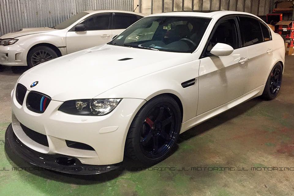 BMW E90 E92 E93 M3 GT4 Carbon Fiber Front Lip - JL Motoring