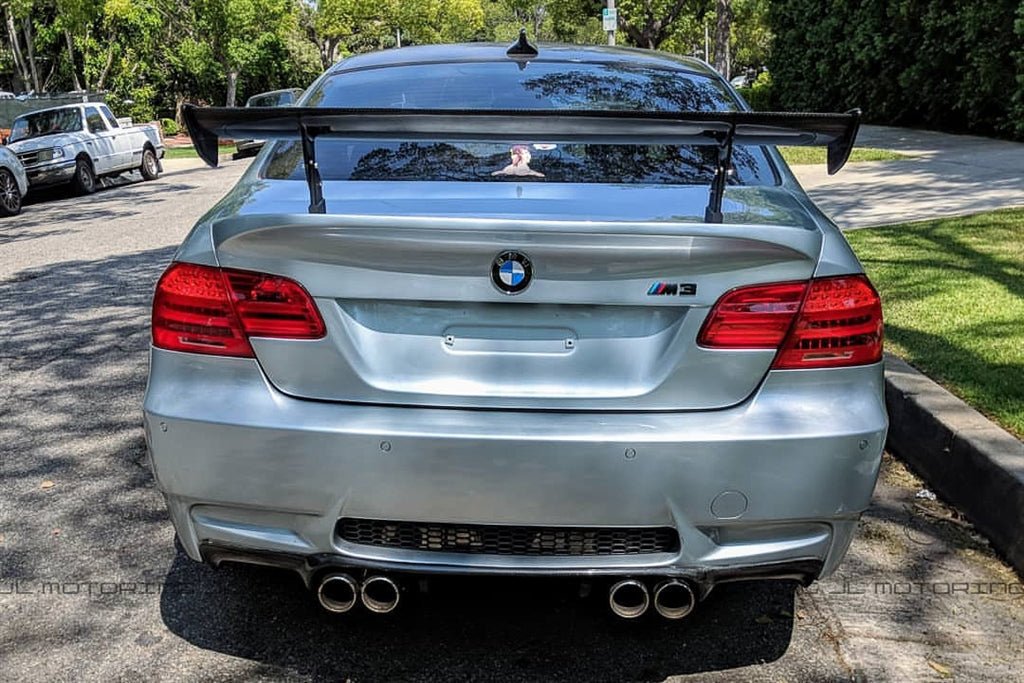 BMW E90 E92 E93 M3 GTS Carbon Fiber Trunk Wing - JL Motoring